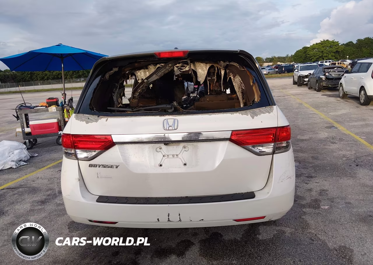 2014 Honda Odyssey Ex-L VIN:5FNRL5H67EB050553 - 16