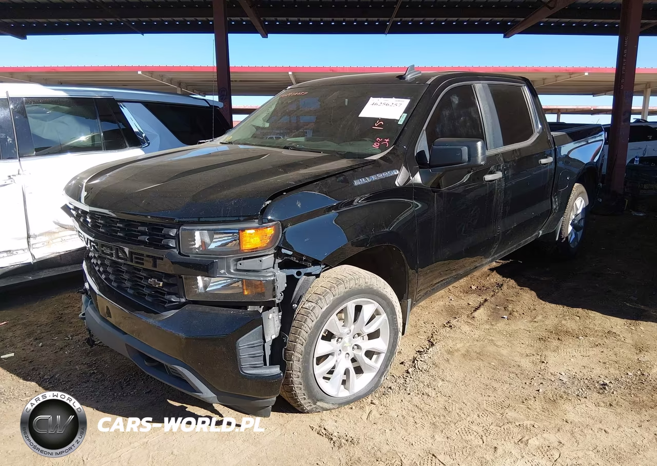 2020 Chevrolet Silverado 1500 2Wd Short Bed Custom VIN:3GCPWBEK7LG251018 - 2
