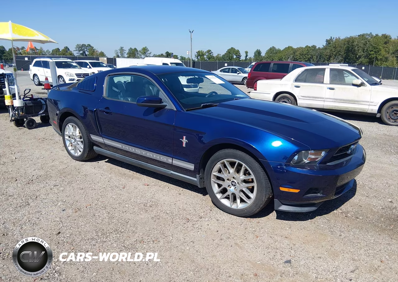 2012 Ford Mustang V6 Premium VIN:1ZVBP8AM2C5242376 - 1