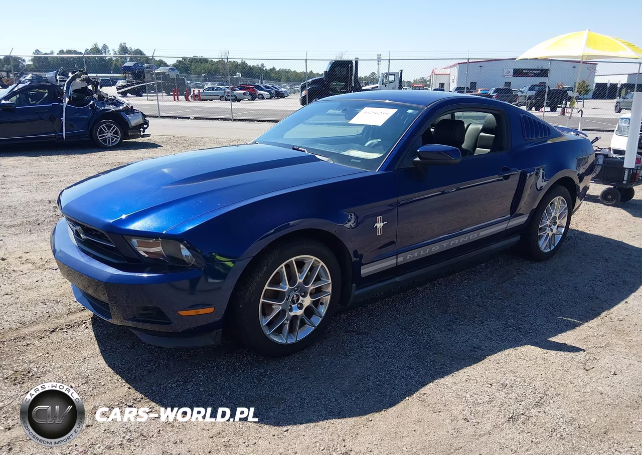 2012 Ford Mustang V6 Premium VIN:1ZVBP8AM2C5242376 - 2