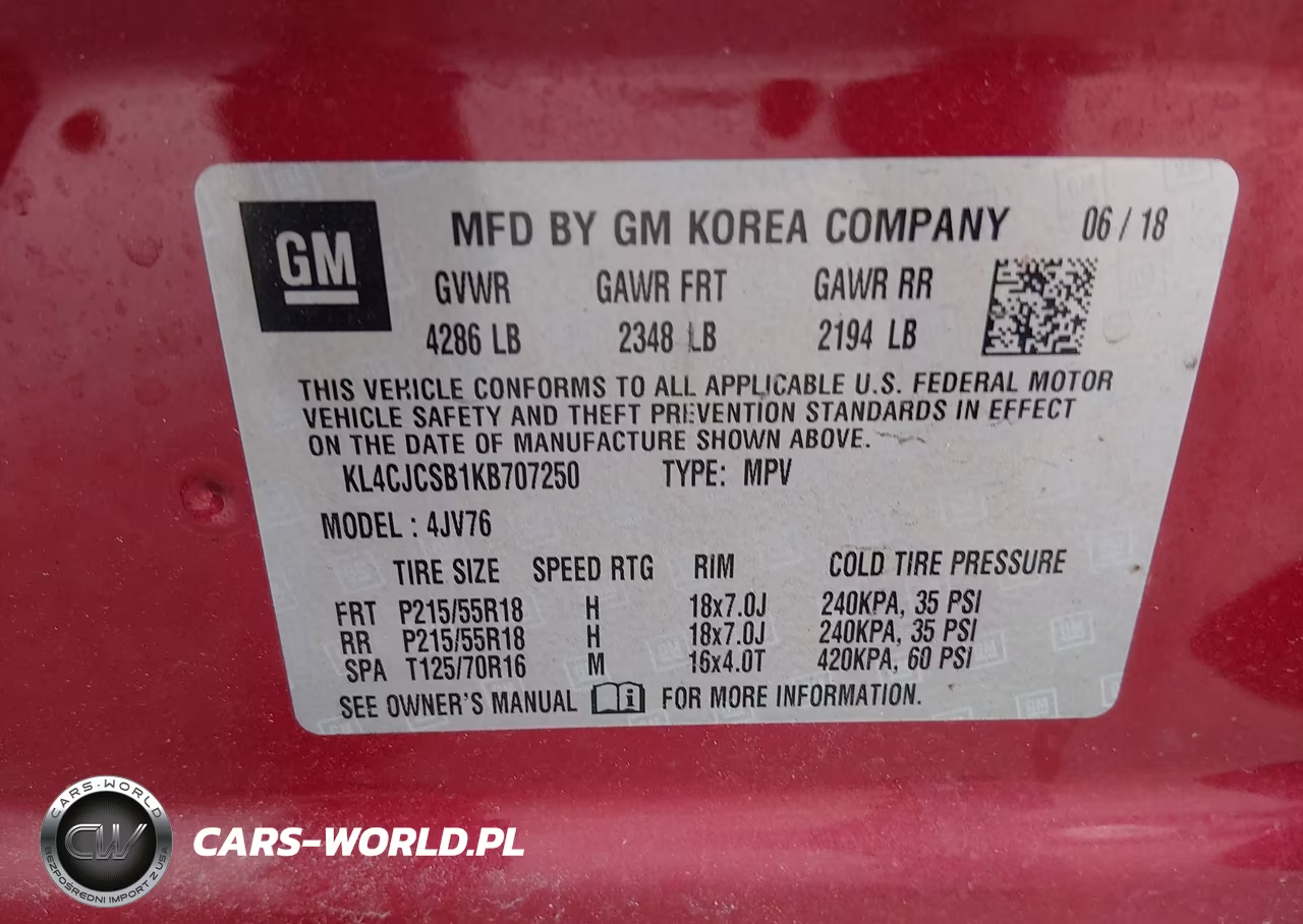 2019 Buick Encore Fwd Essence VIN:KL4CJCSB1KB707250 - 9