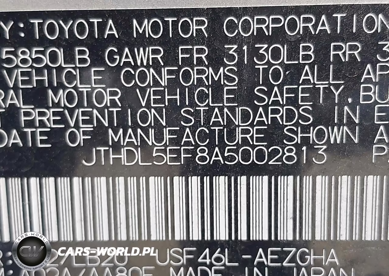 2010 Lexus Ls 460 L VIN:JTHDL5EF8A5002813 - 9