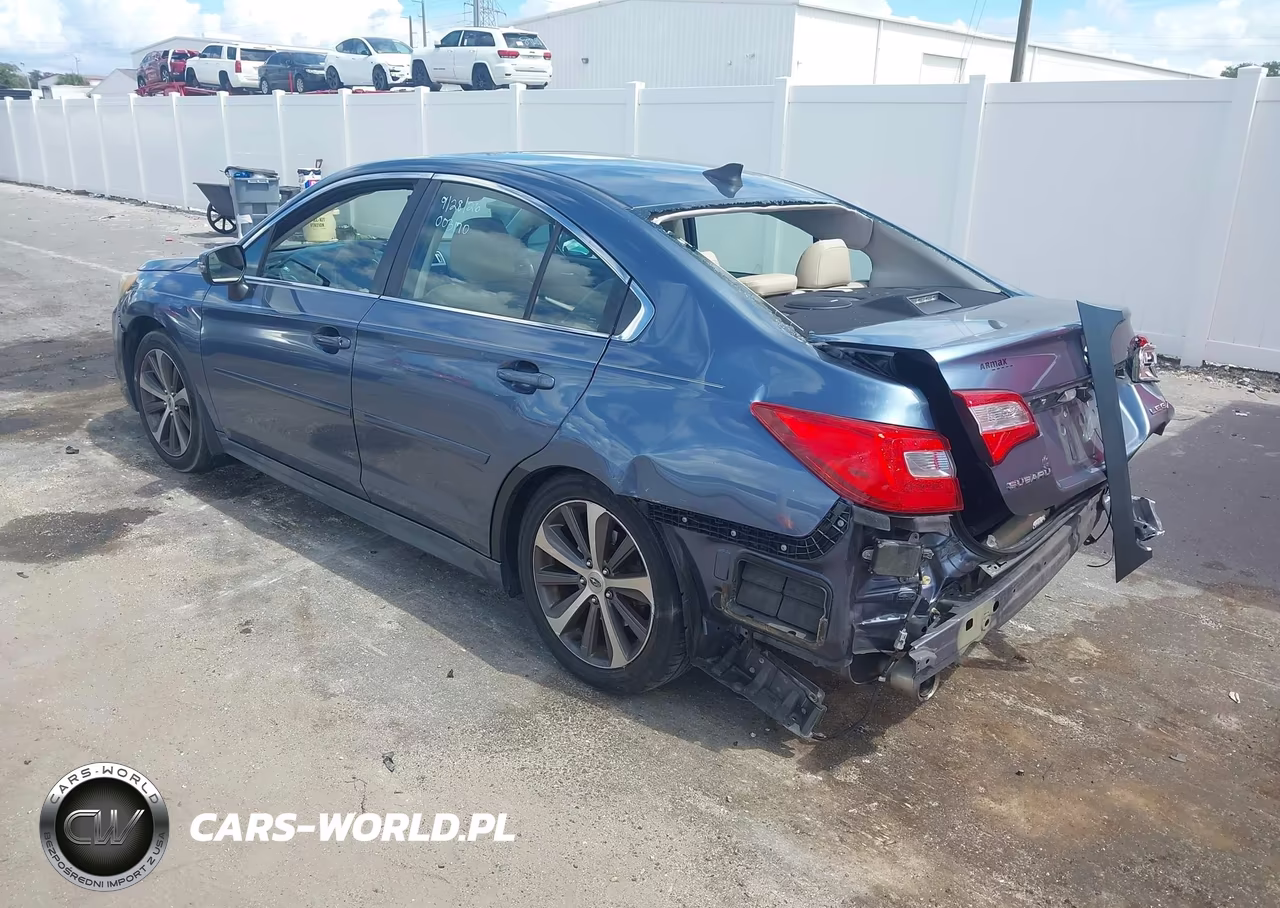 2017 Subaru Legacy 2.5I Limited VIN:4S3BNAN66H3003170 - 3