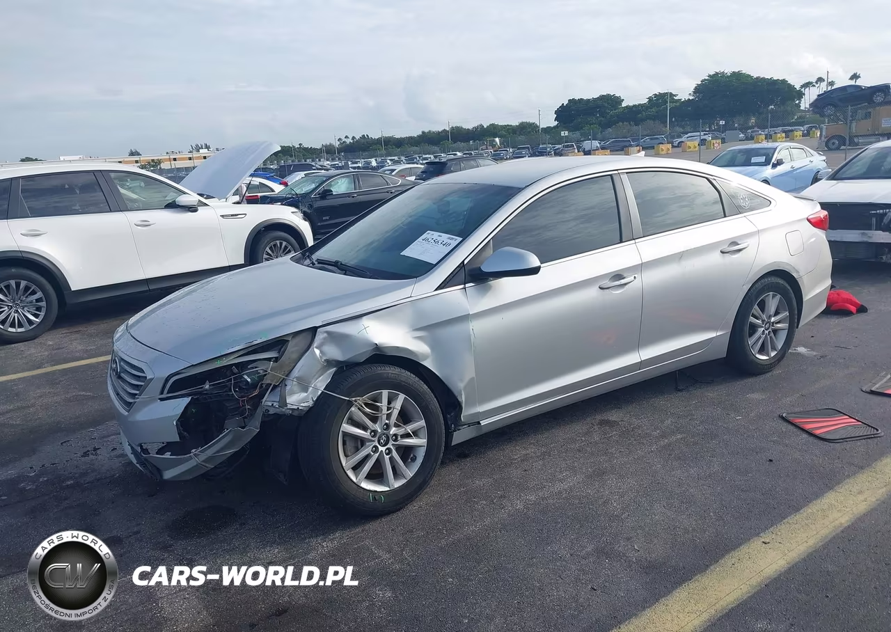 2016 Hyundai Sonata Se VIN:5NPE24AF9GH383671 - 2