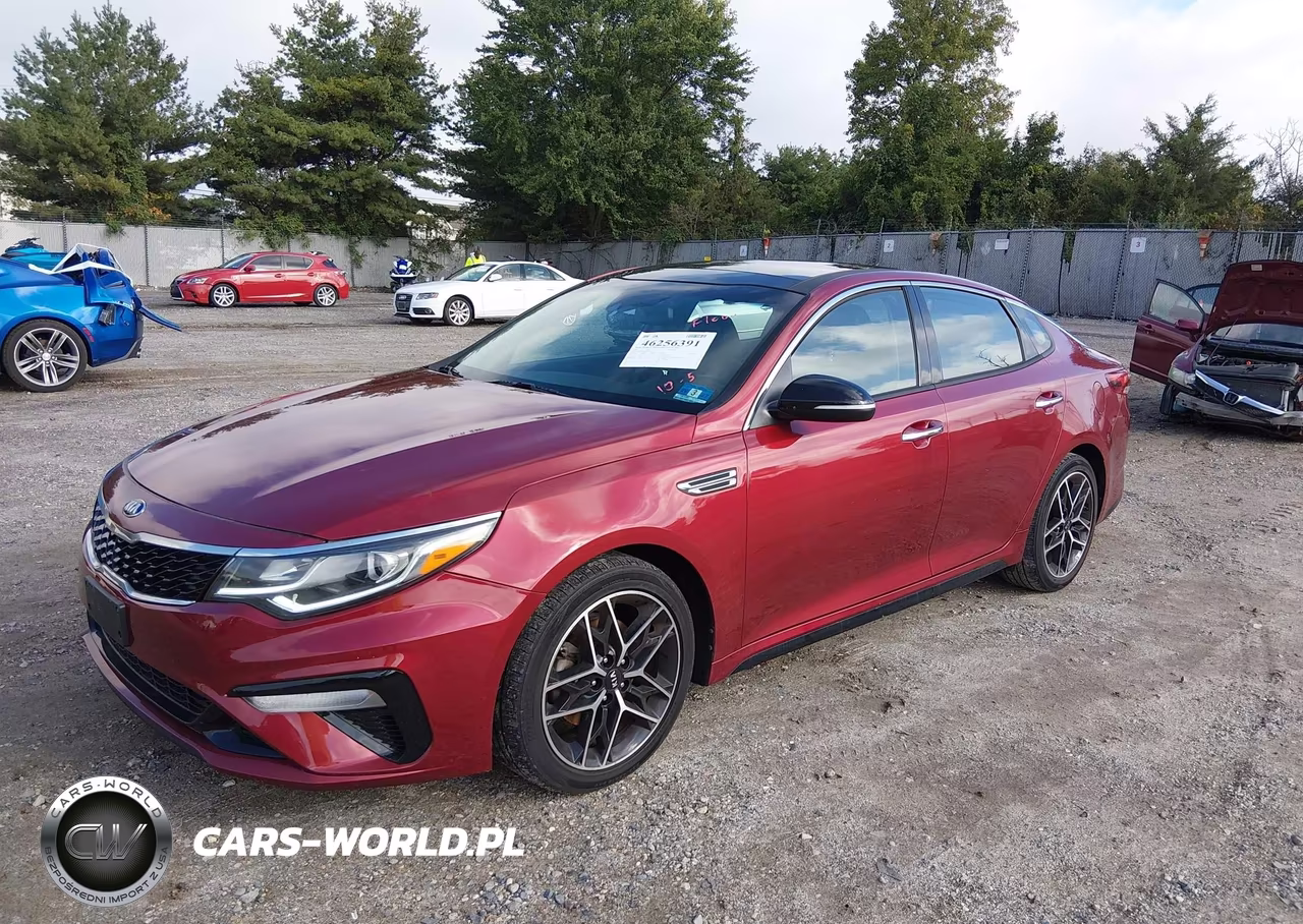 2020 Kia Optima Se VIN:5XXGT4L34LG433004 - 2