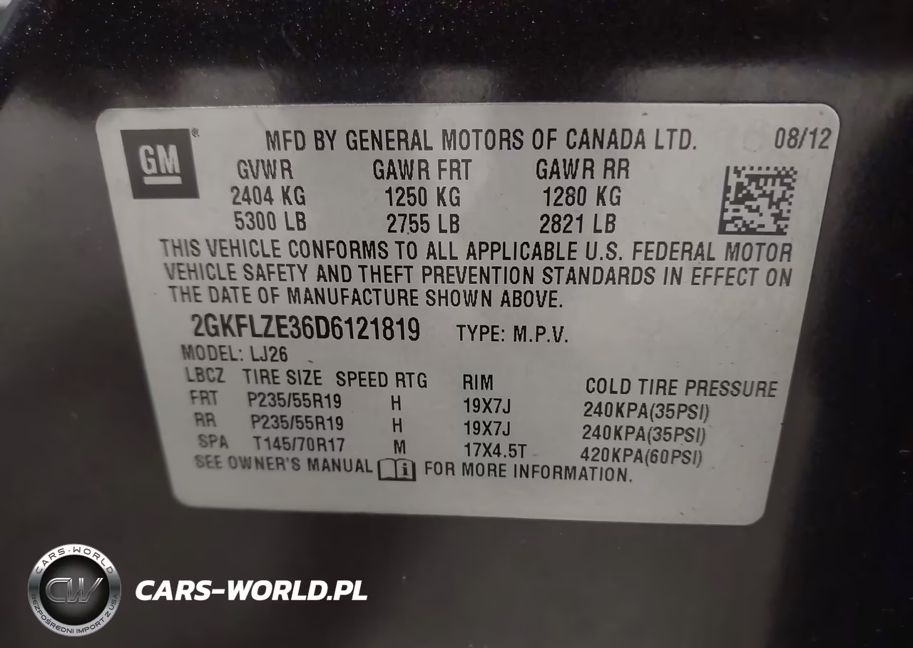 2013 GMC Terrain Denali VIN:2GKFLZE36D6121819 - 9