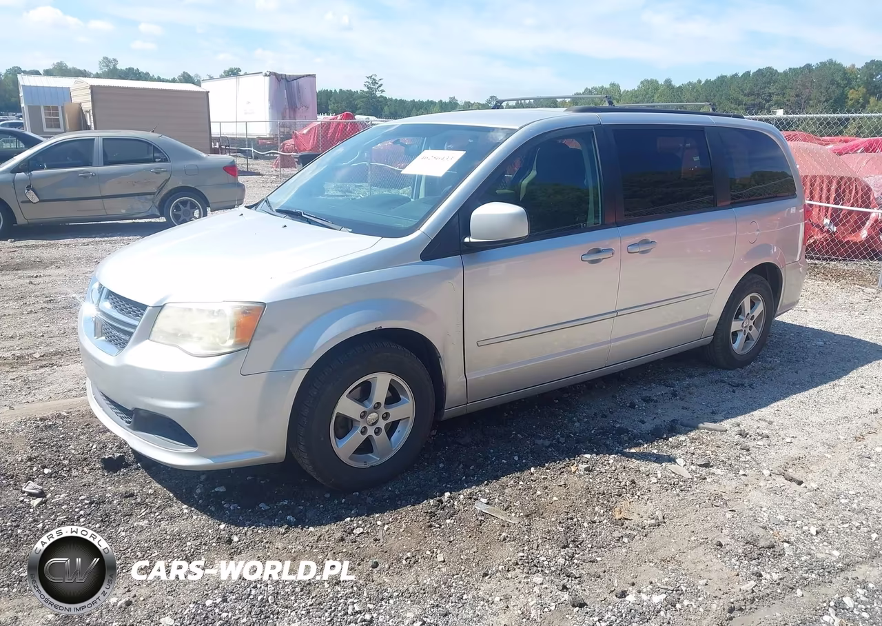 2012 Dodge Grand Caravan Sxt VIN:2C4RDGCGXCR190610 - 2