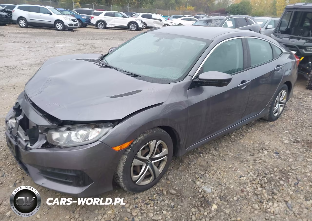 2017 Honda Civic Lx VIN:19XFC2F52HE044648 - 2