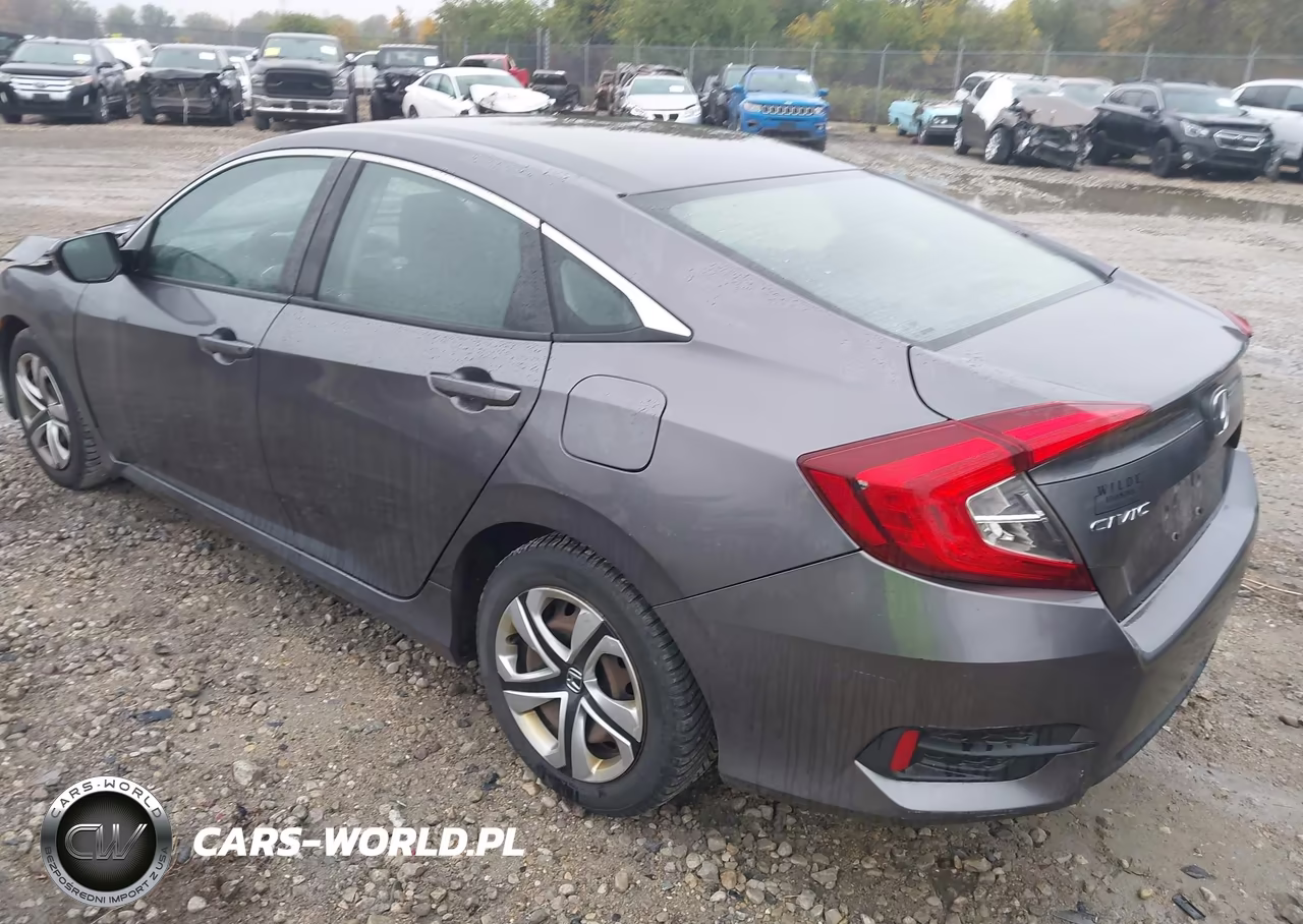 2017 Honda Civic Lx VIN:19XFC2F52HE044648 - 3