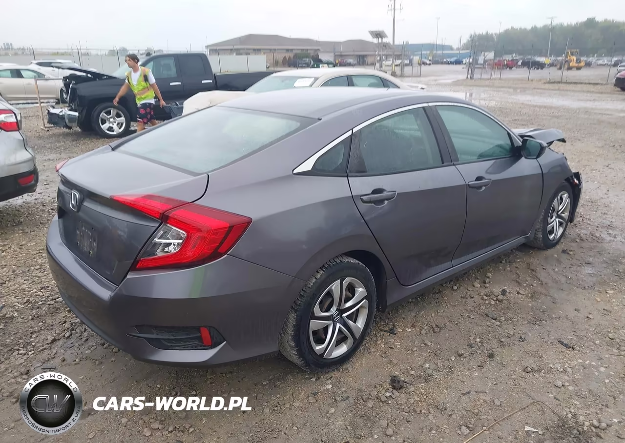 2017 Honda Civic Lx VIN:19XFC2F52HE044648 - 4