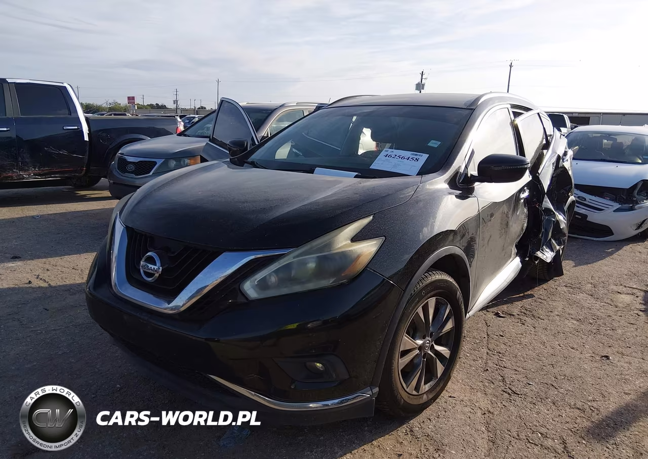 2018 Nissan Murano Sv VIN:5N1AZ2MG7JN107592 - 2