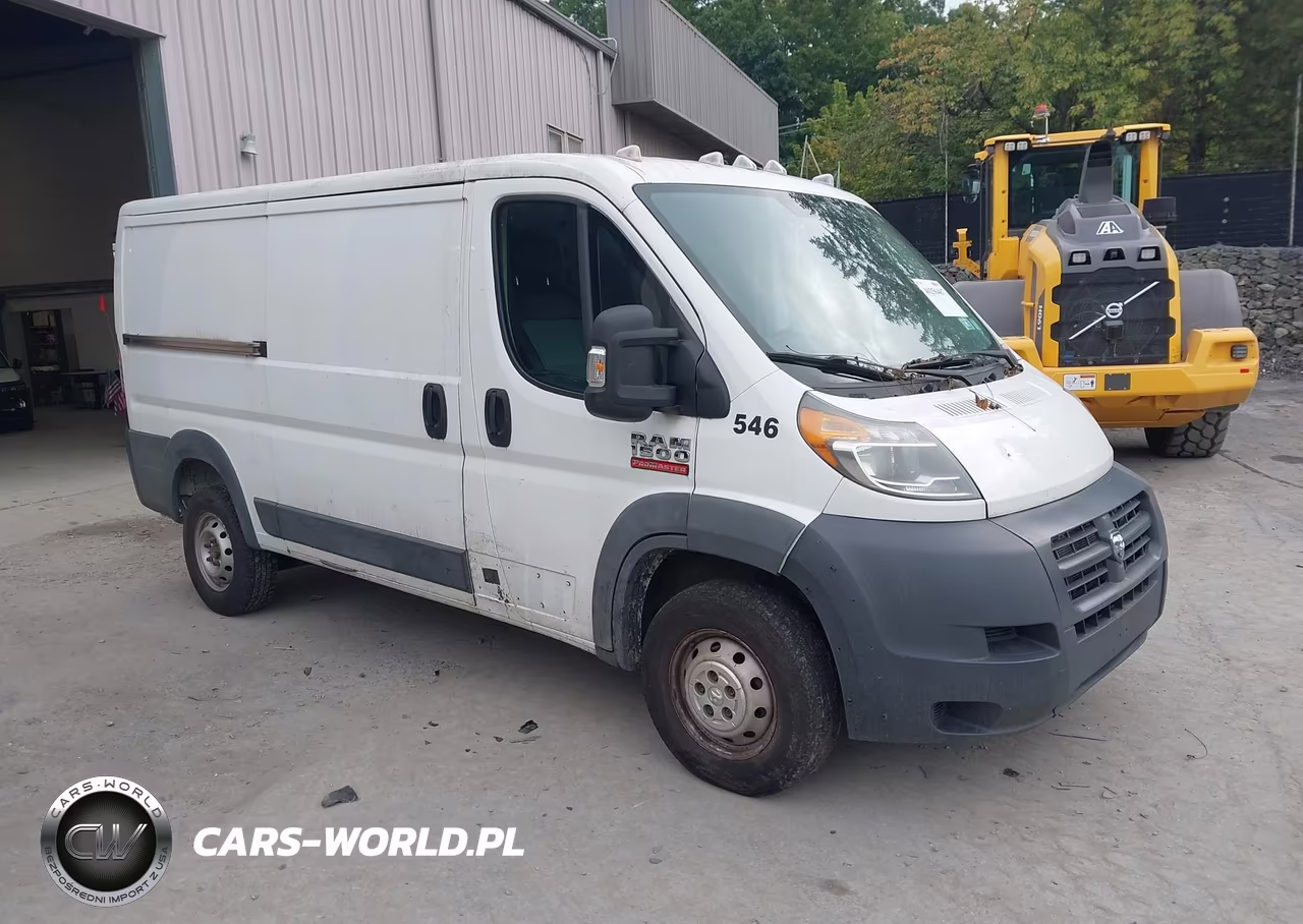 2017 Ram Promaster 1500 Low Roof 136 Wb VIN:3C6TRVAG1HE511870 - 1