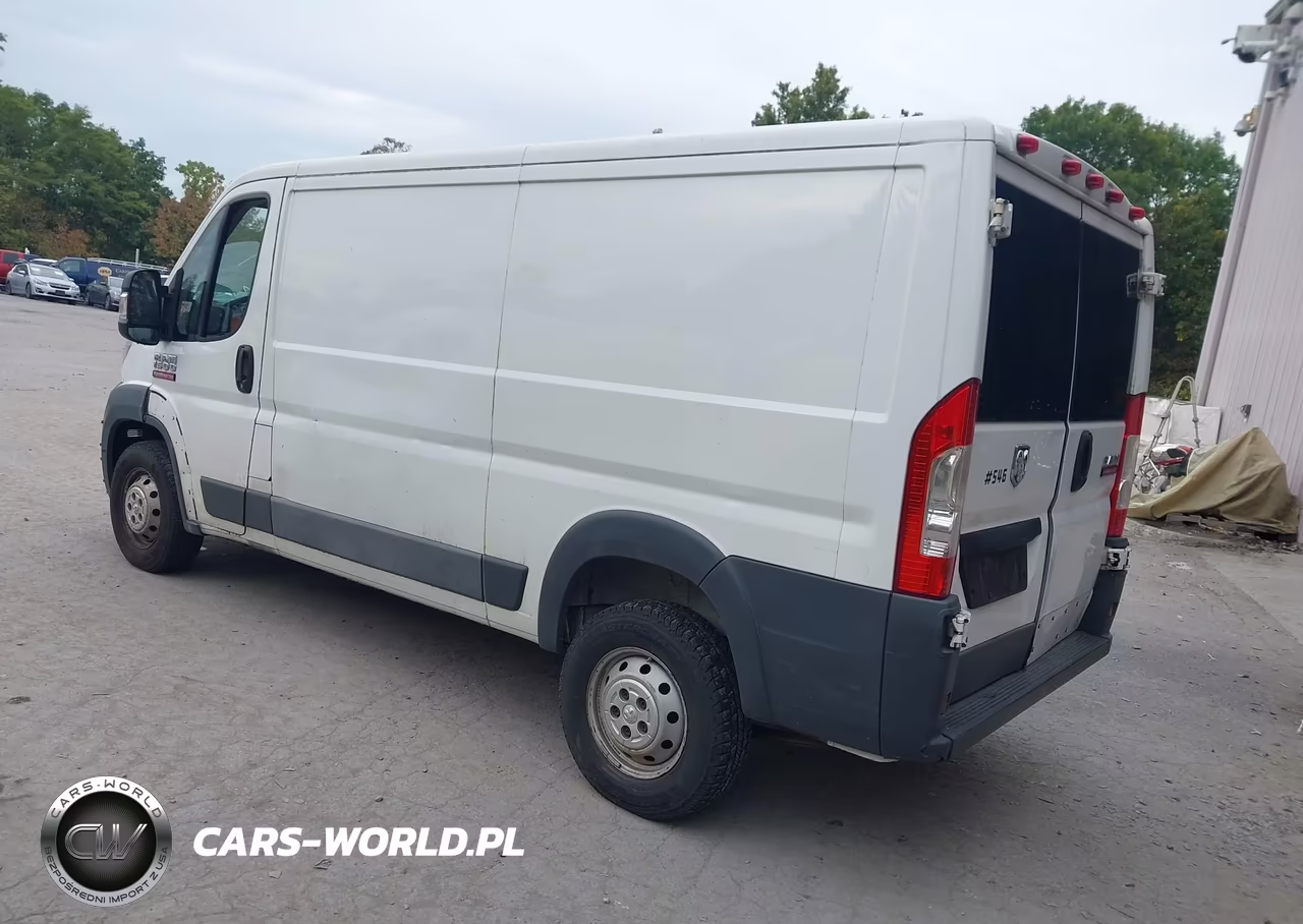 2017 Ram Promaster 1500 Low Roof 136 Wb VIN:3C6TRVAG1HE511870 - 3