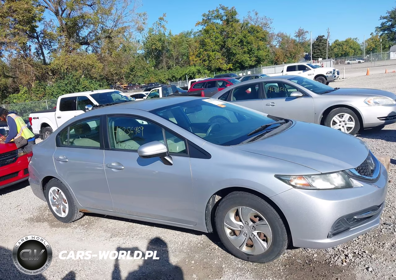 2014 Honda Civic Lx VIN:2HGFB2F54EH517146 - 13