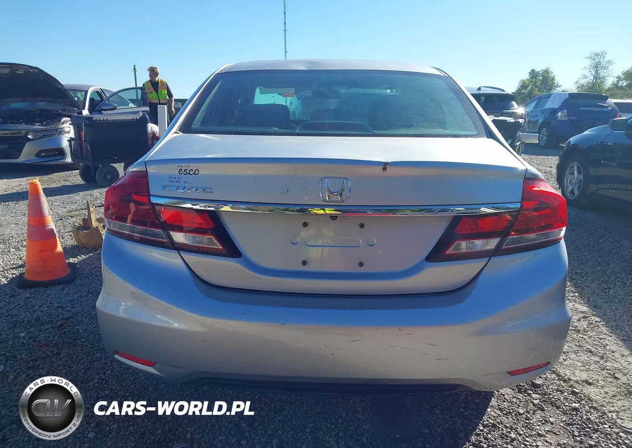2014 Honda Civic Lx VIN:2HGFB2F54EH517146 - 16