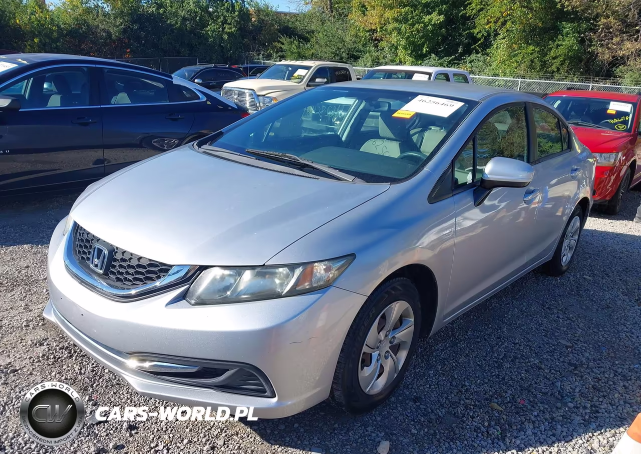 2014 Honda Civic Lx VIN:2HGFB2F54EH517146 - 2