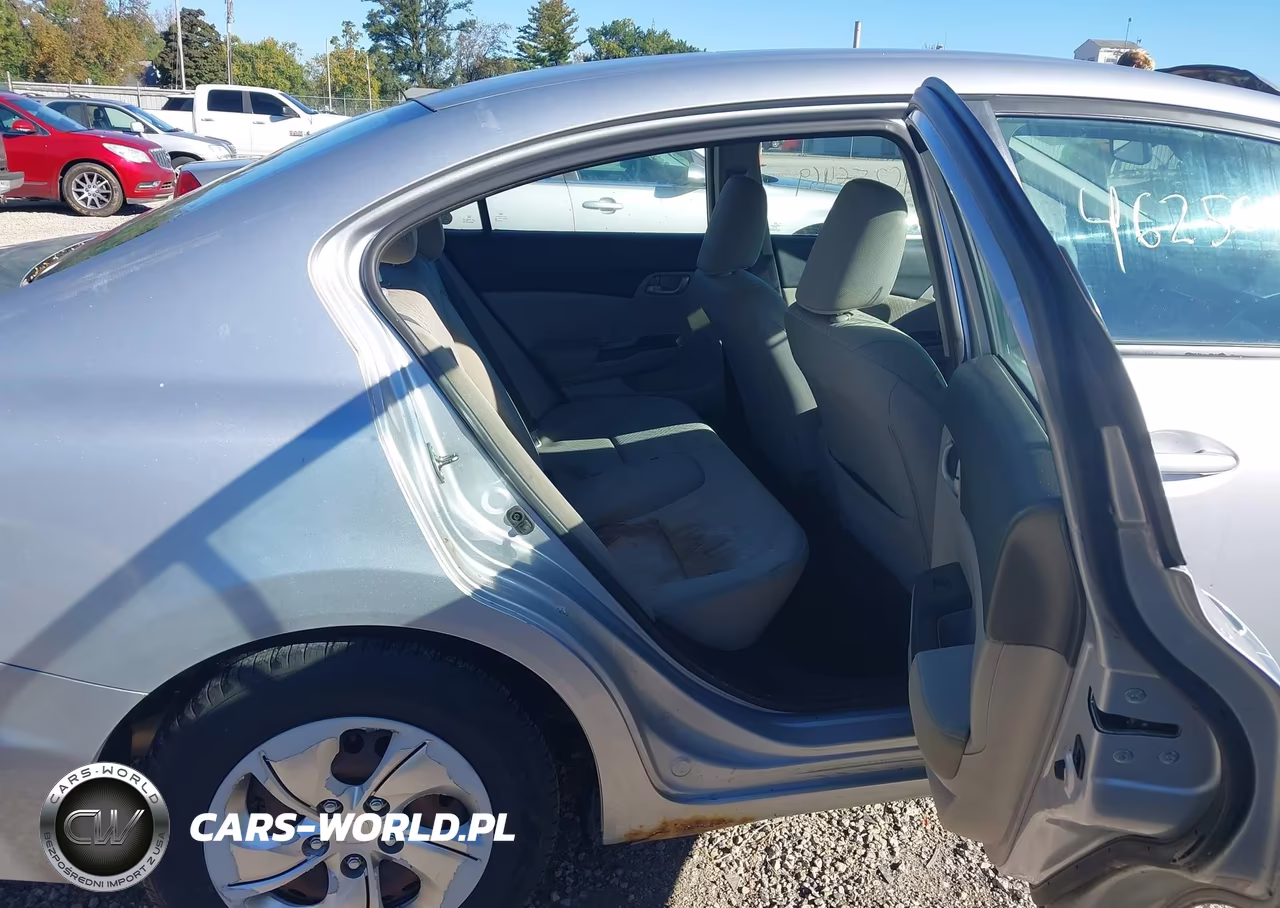 2014 Honda Civic Lx VIN:2HGFB2F54EH517146 - 8