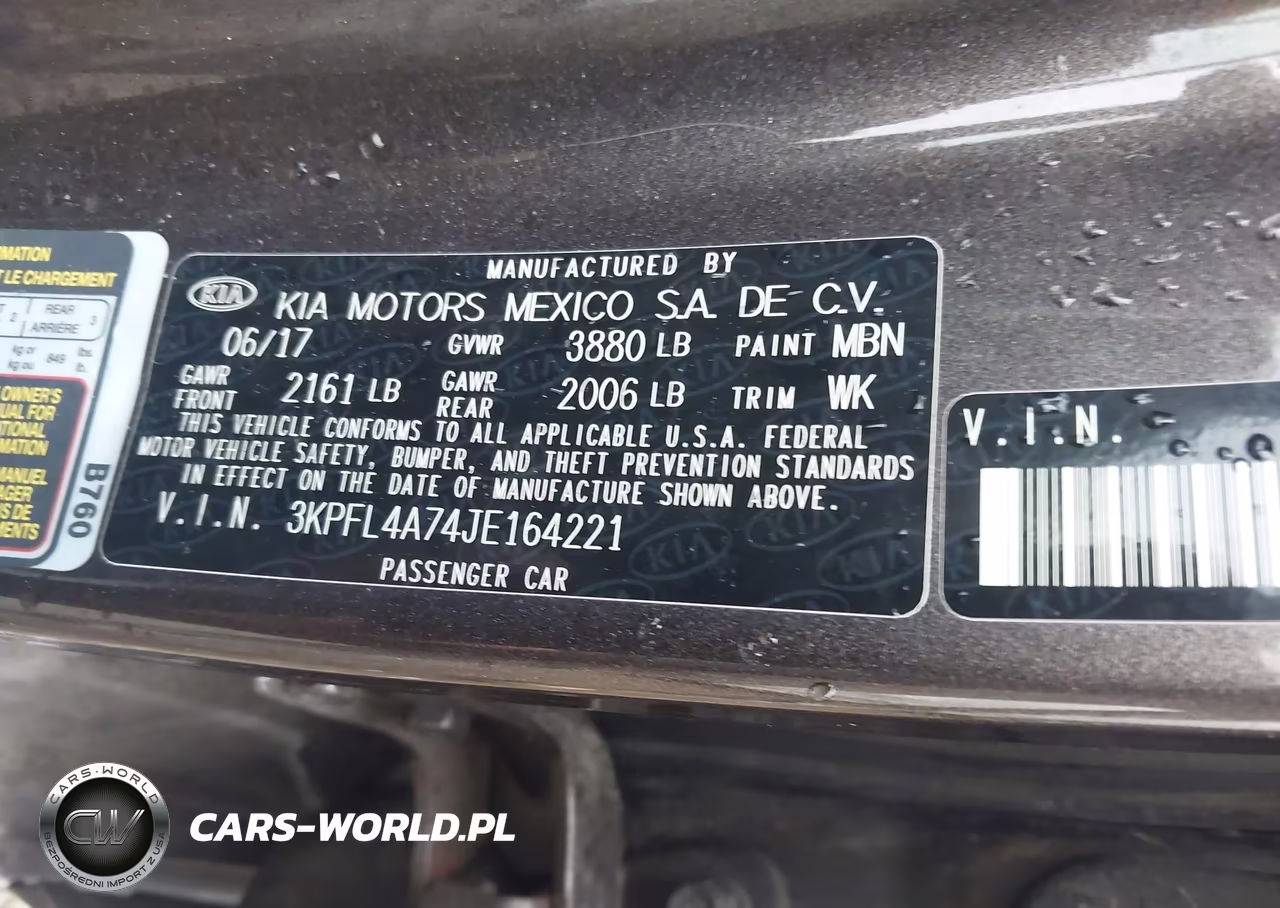 2018 Kia Forte Lx VIN:3KPFL4A74JE164221 - 9