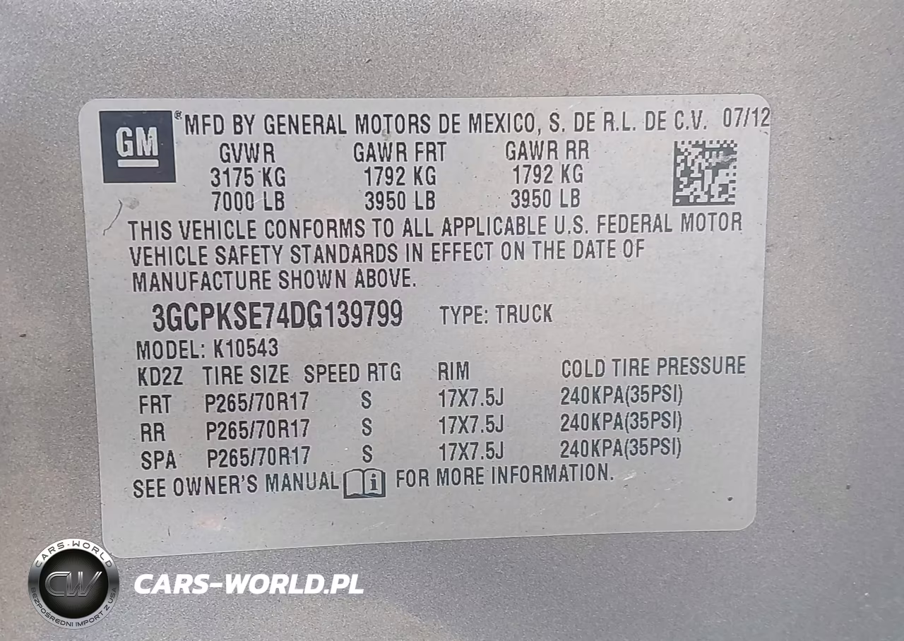 2013 Chevrolet Silverado 1500 Lt VIN:3GCPKSE74DG139799 - 9