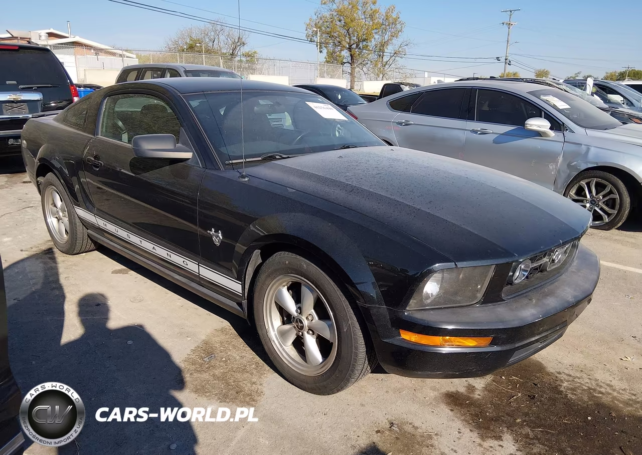 2009 Ford Mustang V6-V6 Premium VIN:1ZVHT80N495142658 - 1