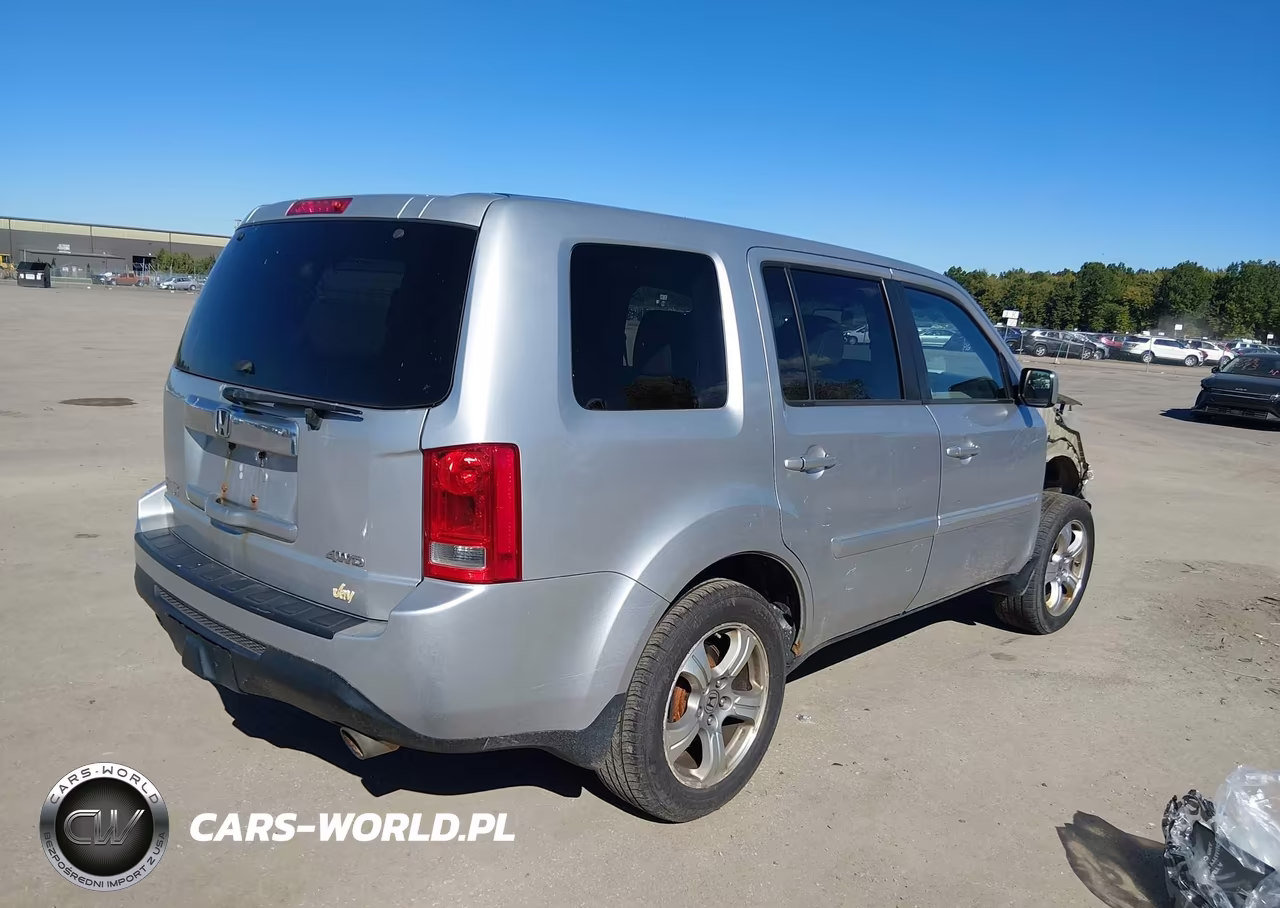 2013 Honda Pilot Ex-L VIN:5FNYF4H5XDB051182 - 4