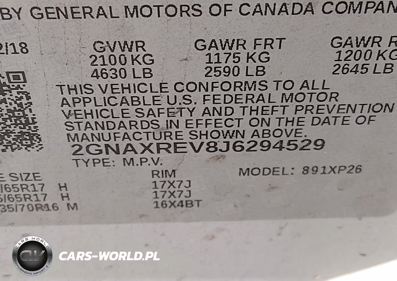2018 Chevrolet Equinox Ls VIN:2GNAXREV8J6294529 - 9