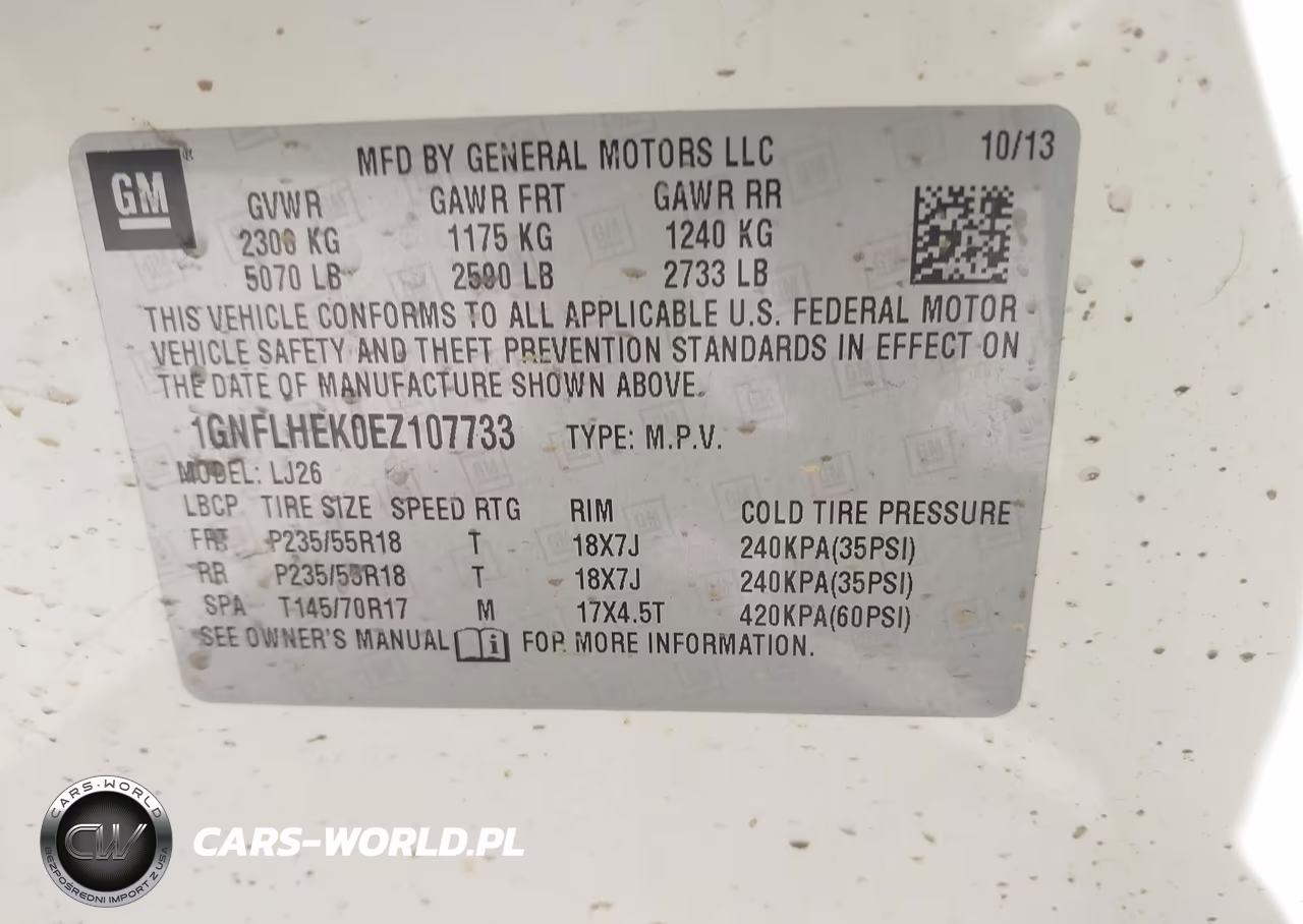 2014 Chevrolet Equinox Ltz VIN:1GNFLHEK0EZ107733 - 9