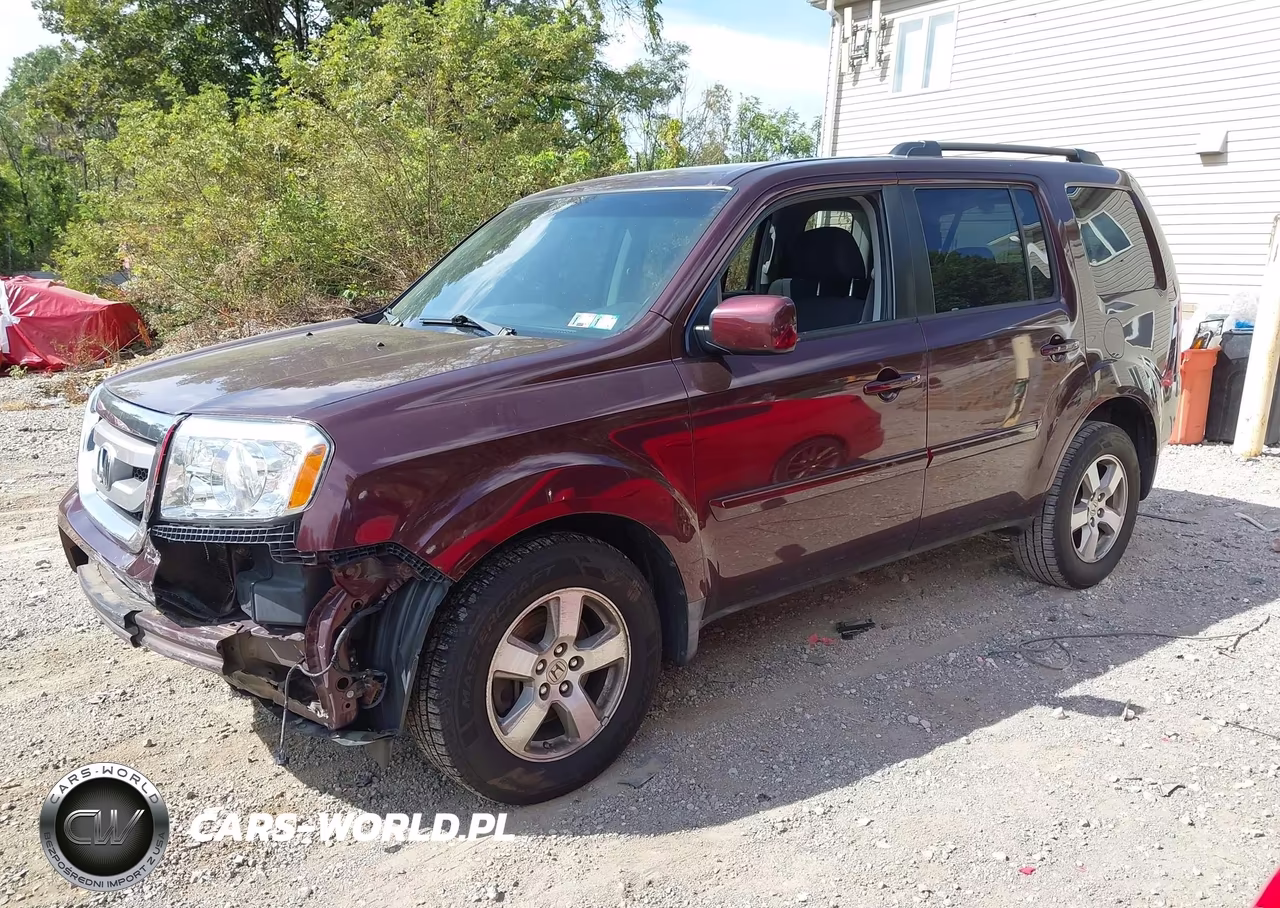 2010 Honda Pilot Ex VIN:5FNYF4H45AB015211 - 2