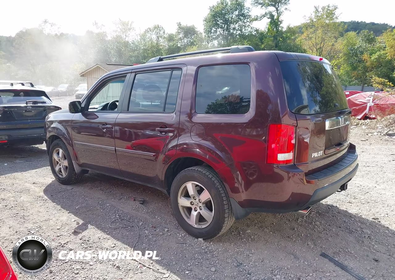 2010 Honda Pilot Ex VIN:5FNYF4H45AB015211 - 3