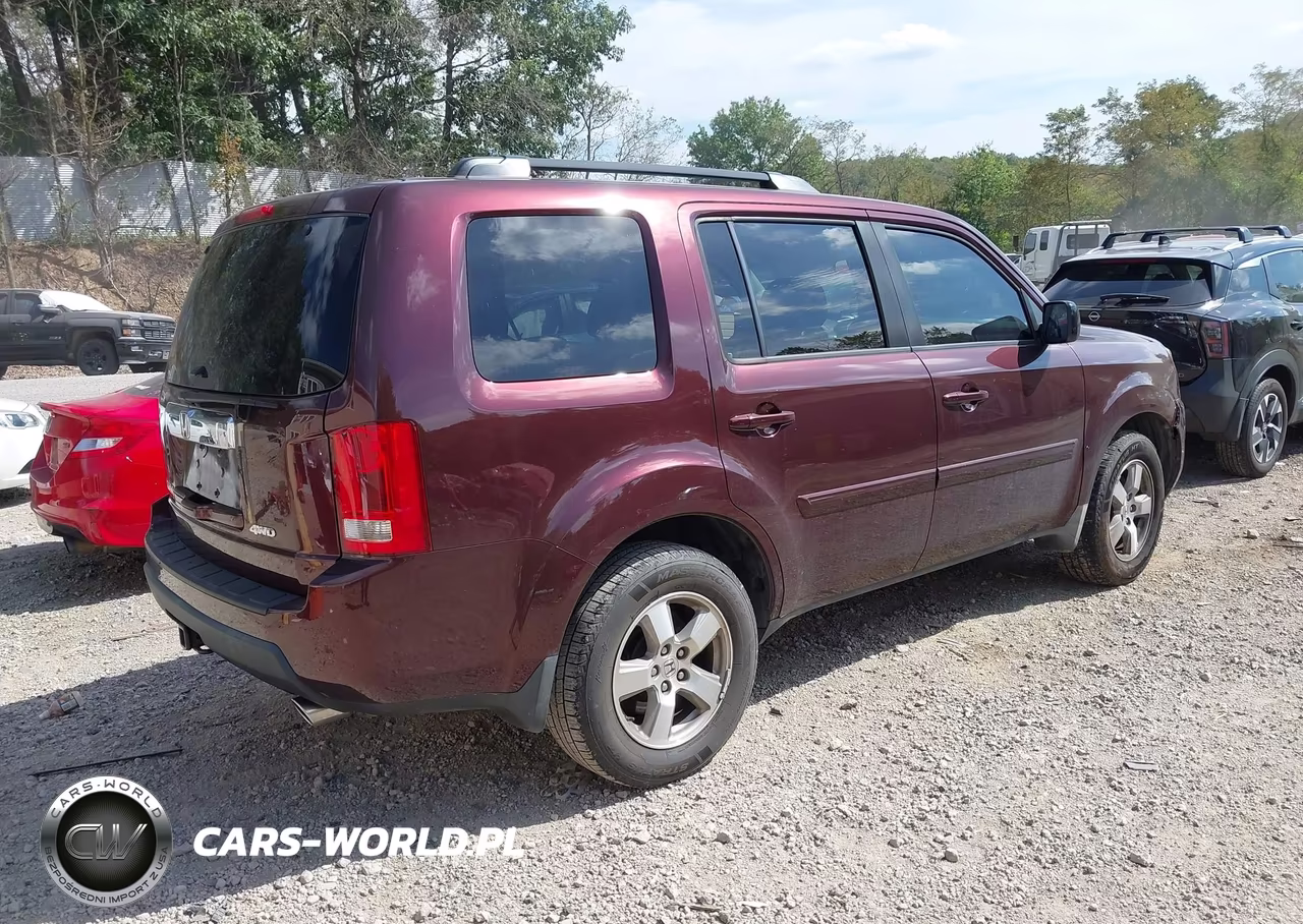 2010 Honda Pilot Ex VIN:5FNYF4H45AB015211 - 4