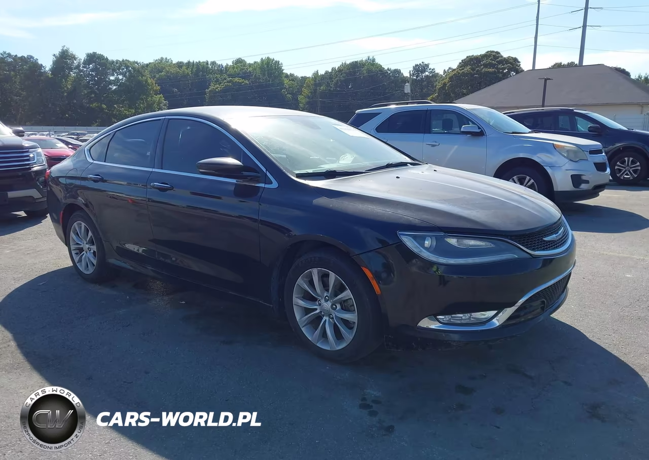 2015 Chrysler 200 C VIN:1C3CCCCG3FN509921 - 1