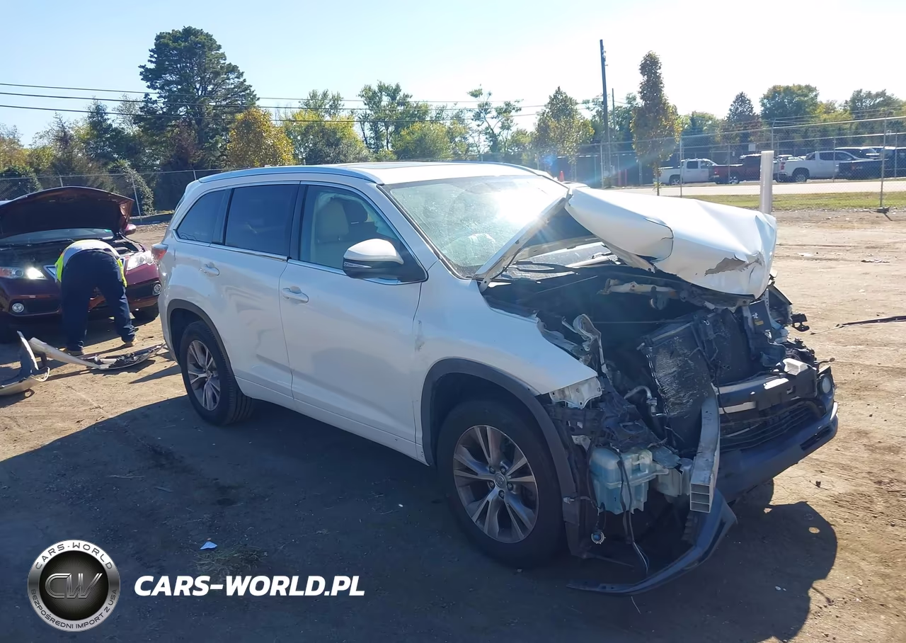 2015 Toyota Highlander Xle V6 – zdjęcie 1 z 17