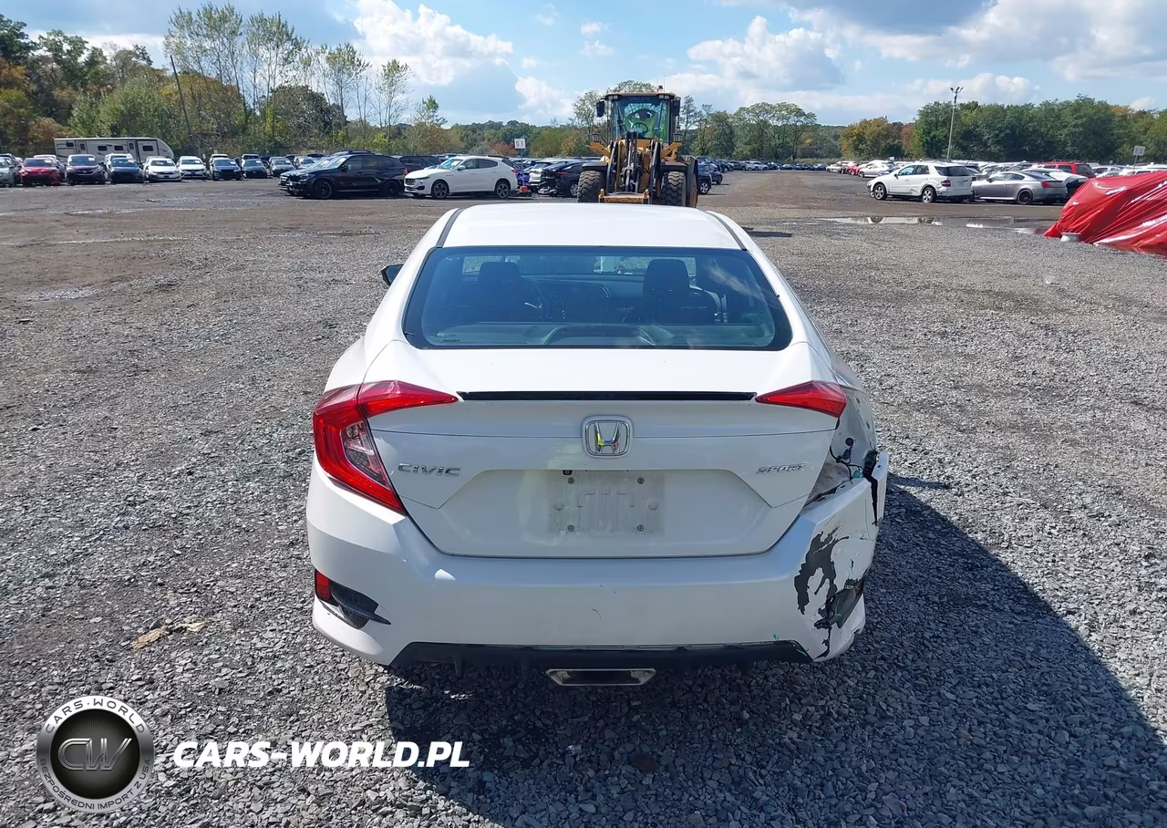 2019 Honda Civic Sport VIN:2HGFC2F86KH527051 - 17