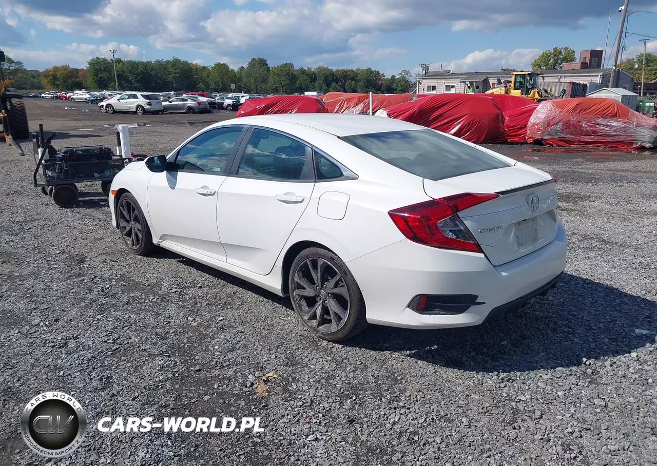 2019 Honda Civic Sport VIN:2HGFC2F86KH527051 - 3