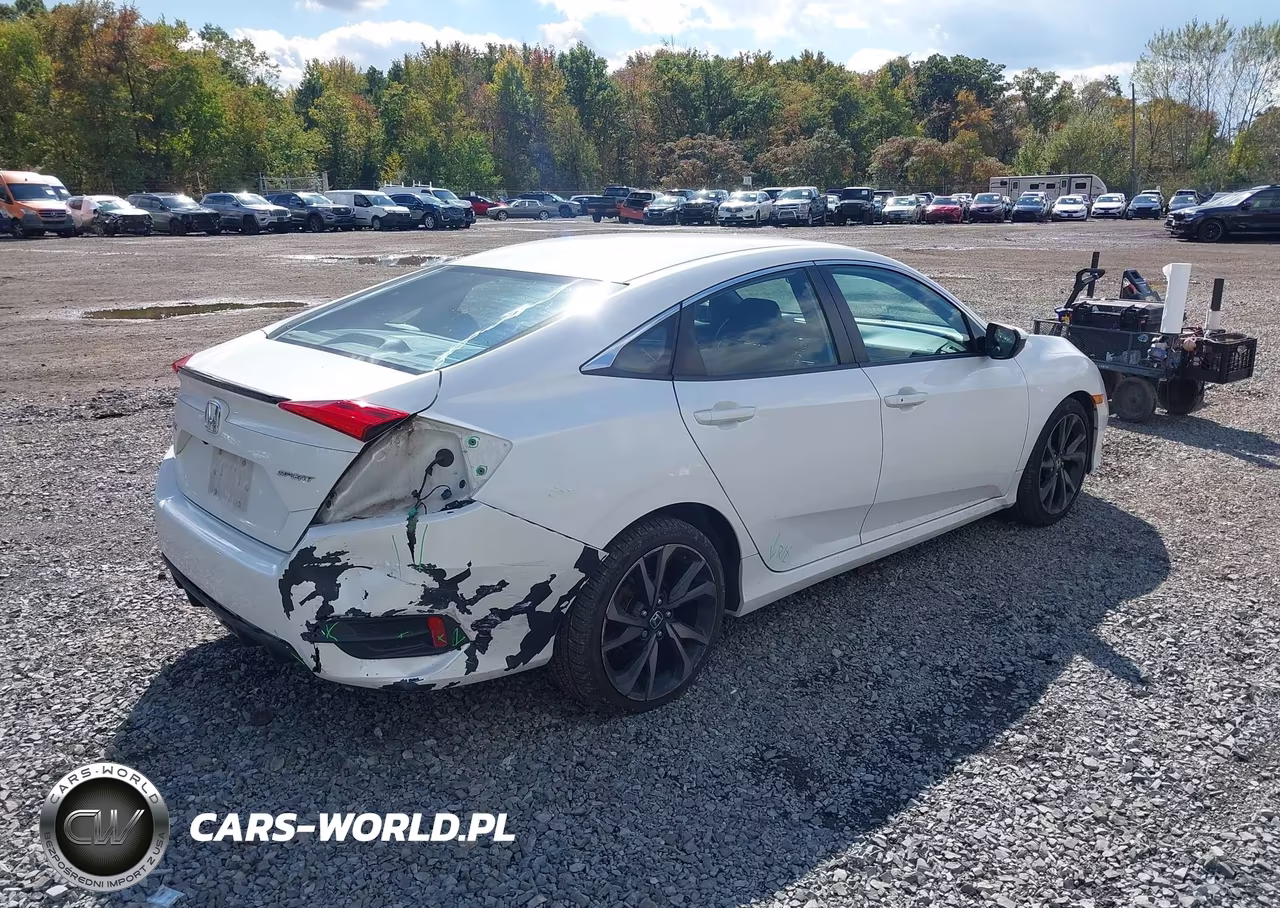 2019 Honda Civic Sport VIN:2HGFC2F86KH527051 - 6