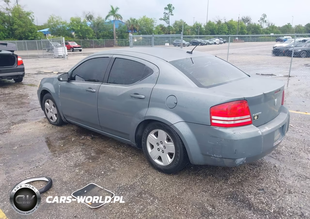 2008 Dodge Avenger Se VIN:1B3LC46K08N125875 - 3