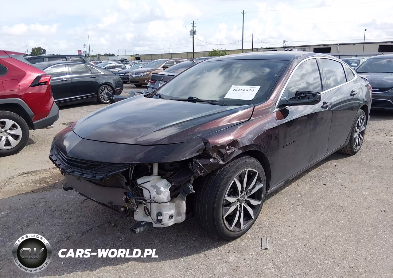 2021 Chevrolet Malibu Fwd Rs VIN:1G1ZG5ST9MF037101 - 2