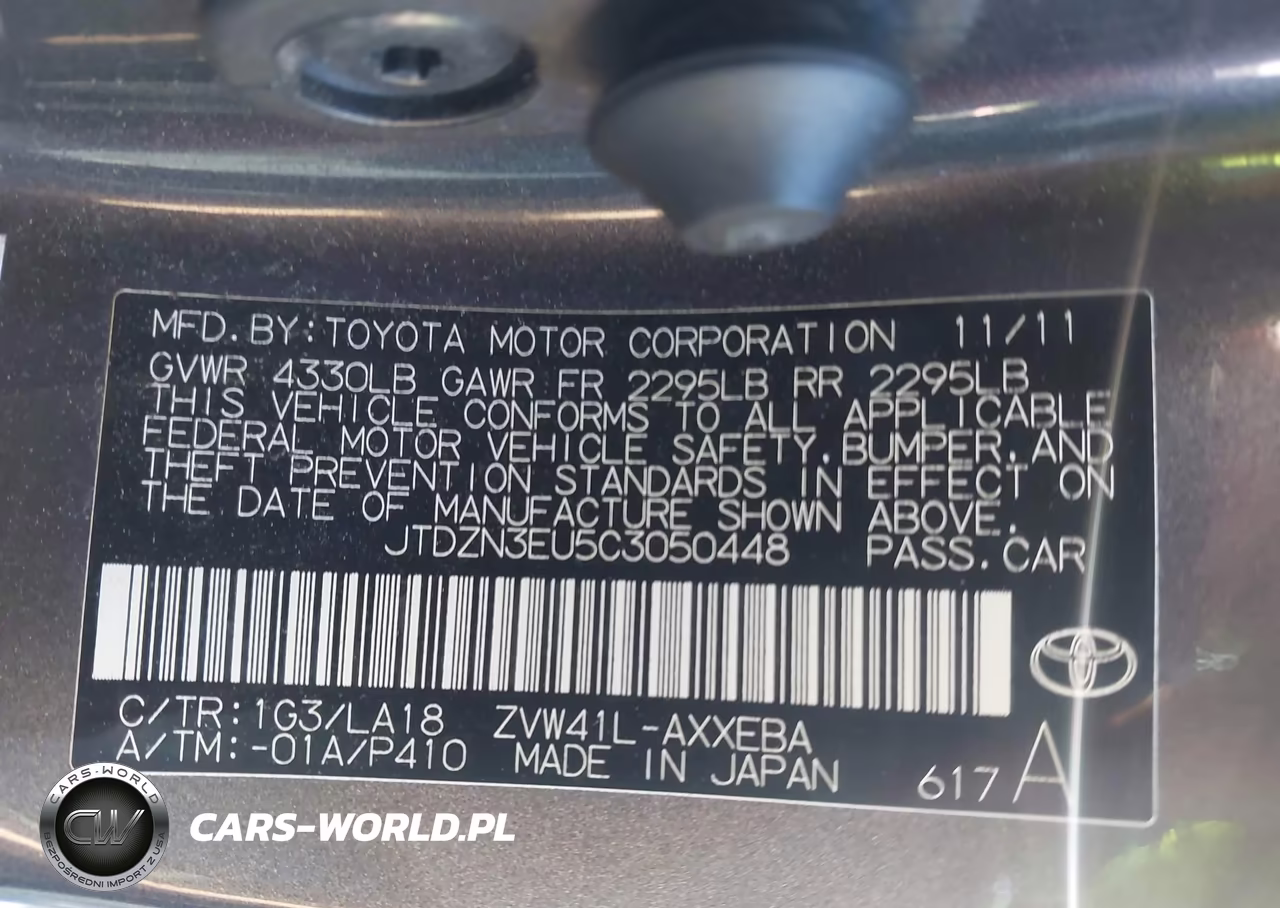 2012 Toyota Prius V Five VIN:JTDZN3EU5C3050448 - 9
