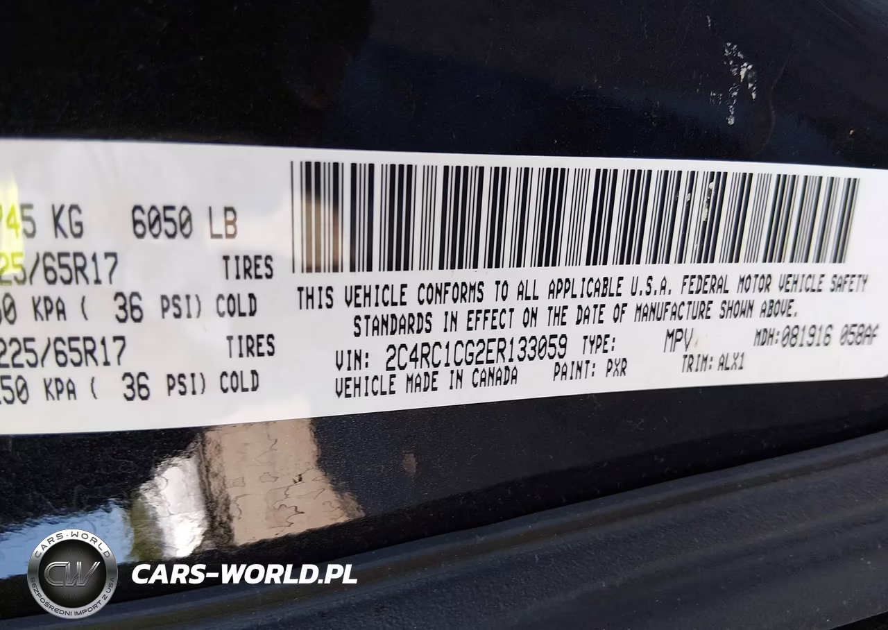 2014 Chrysler Town & Country Touring-L VIN:2C4RC1CG2ER133059 - 9