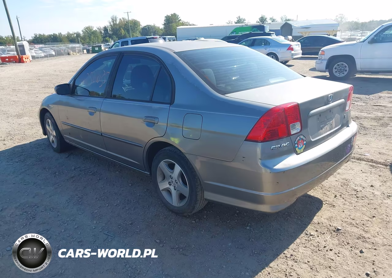 2004 Honda Civic Ex VIN:2HGES26754H558719 - 3