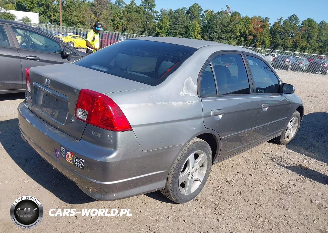 2004 Honda Civic Ex VIN:2HGES26754H558719 - 4