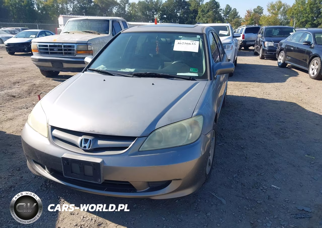 2004 Honda Civic Ex VIN:2HGES26754H558719 - 6