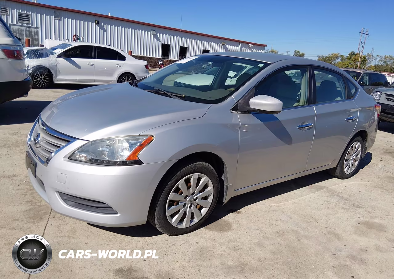 2013 Nissan Sentra S VIN:3N1AB7AP5DL628117 - 2