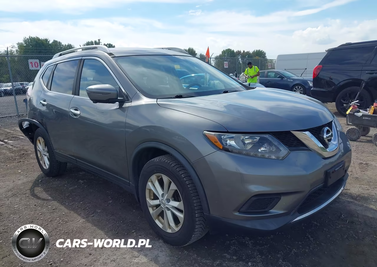 2016 Nissan Rogue Sv VIN:JN8AT2MV4GW145633 - 1