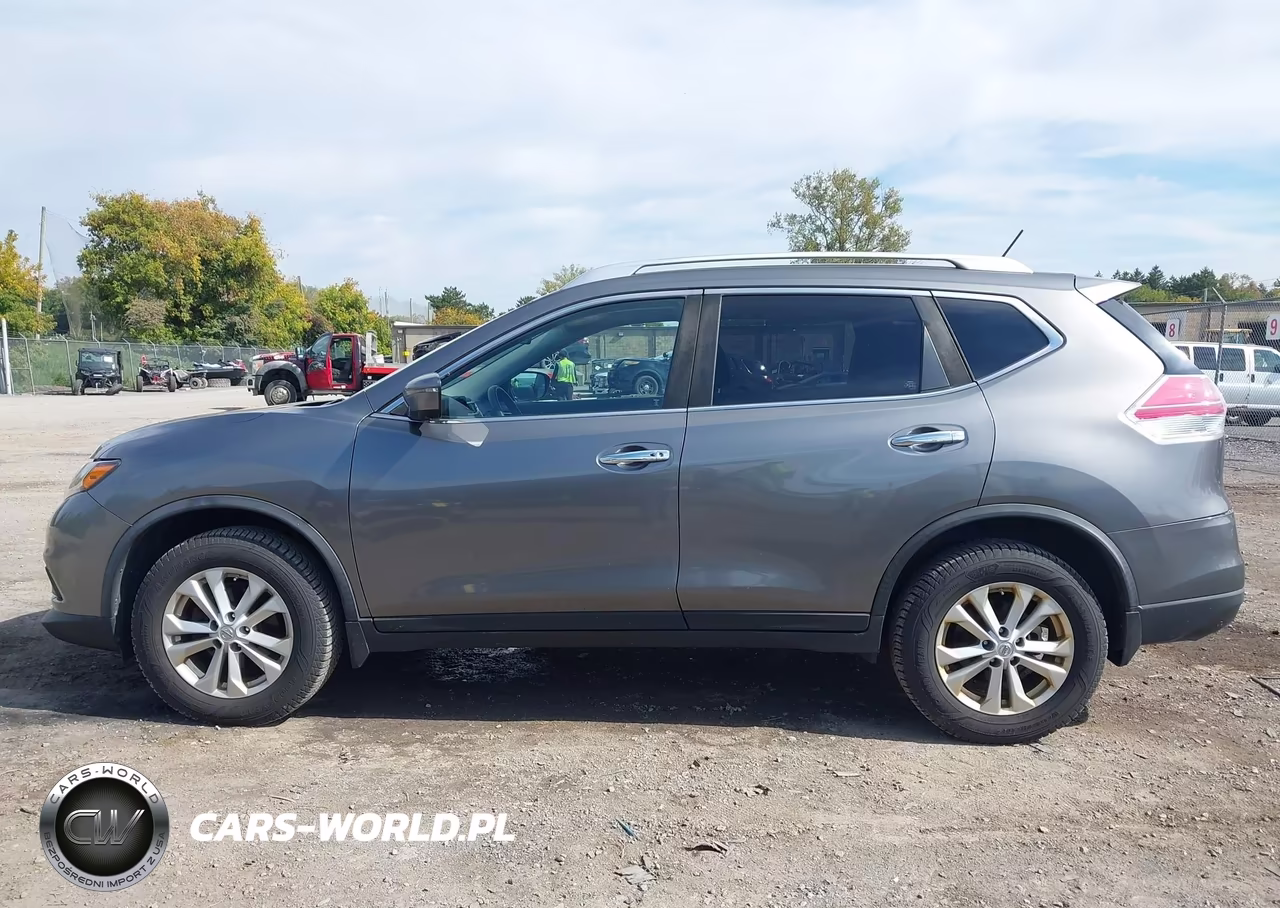 2016 Nissan Rogue Sv VIN:JN8AT2MV4GW145633 - 14