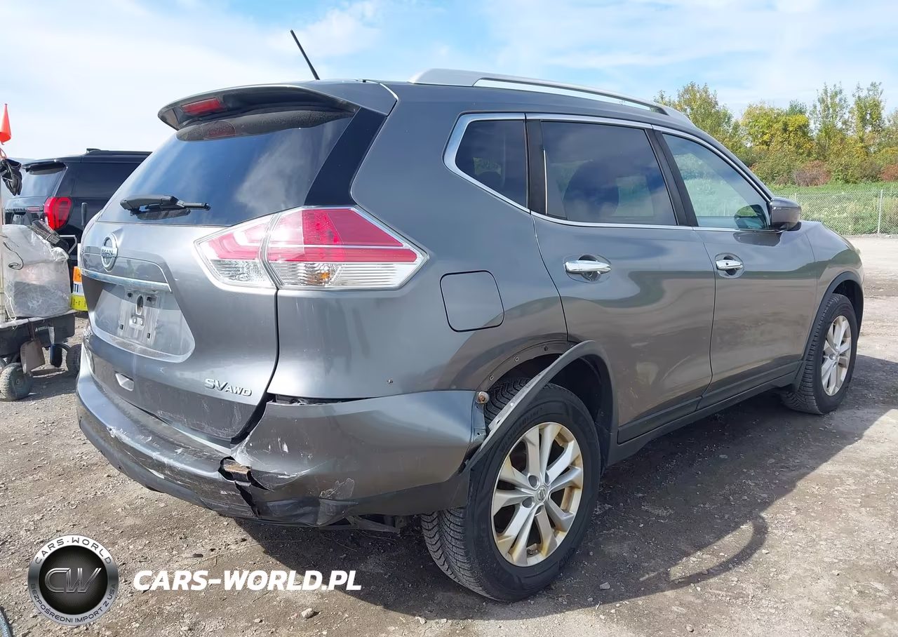 2016 Nissan Rogue Sv VIN:JN8AT2MV4GW145633 - 4