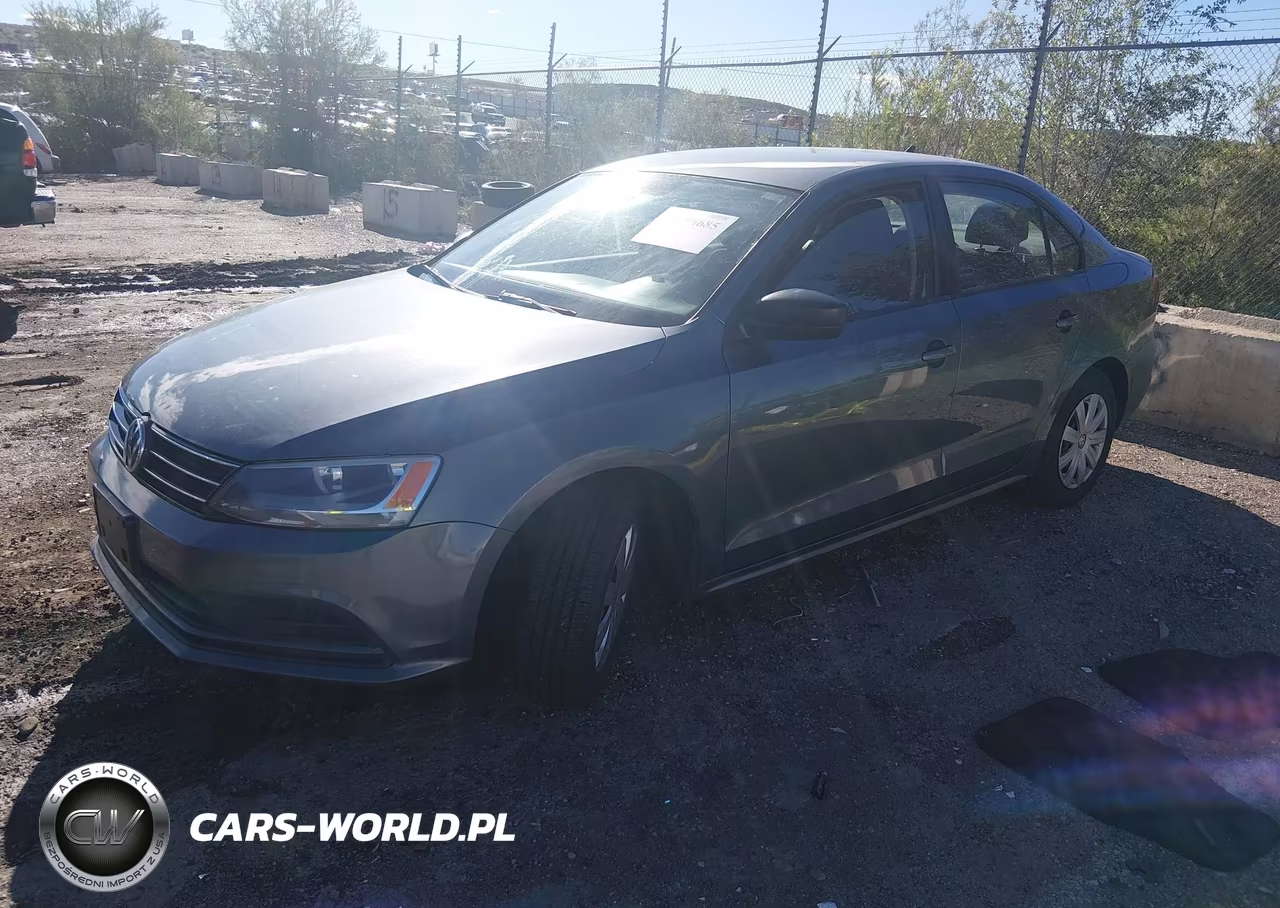 2015 Volkswagen Jetta 2.0L S VIN:3VW2K7AJ8FM266016 - 2