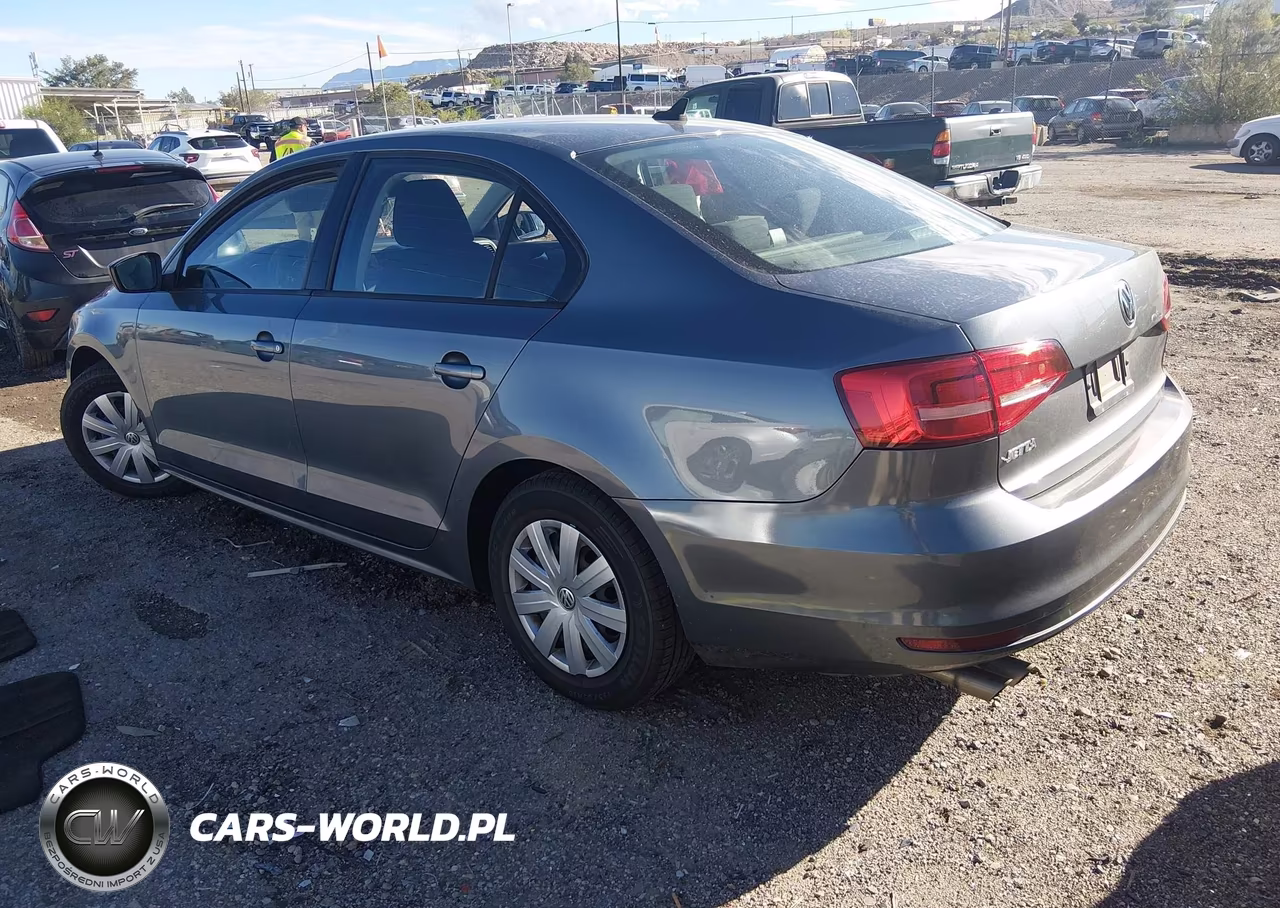 2015 Volkswagen Jetta 2.0L S VIN:3VW2K7AJ8FM266016 - 3