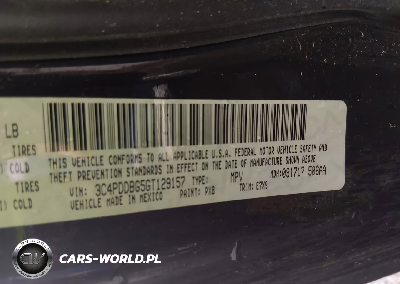 2016 Dodge Journey Sxt VIN:3C4PDDBG5GT129157 - 9