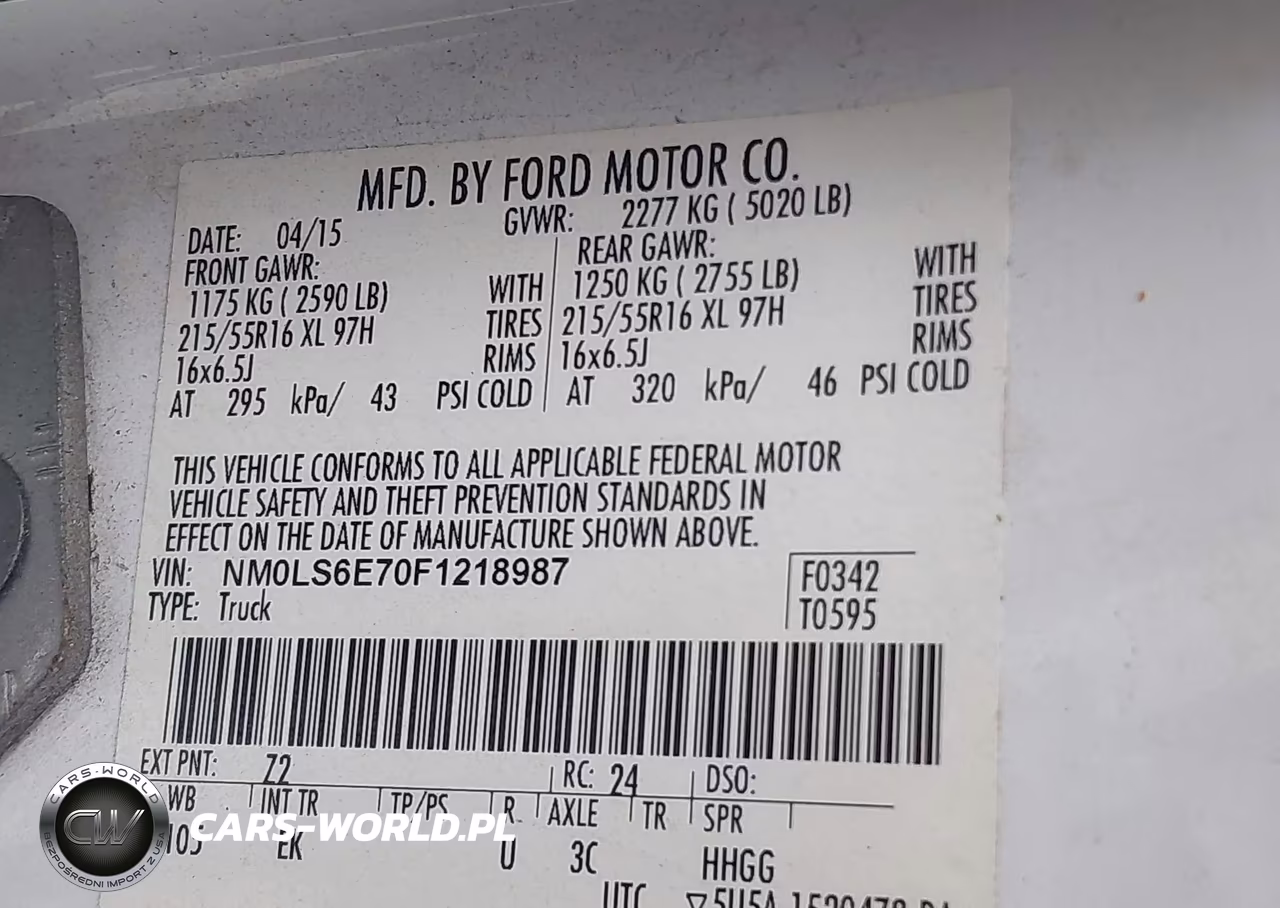 2015 Ford Transit Connect Xl VIN:NM0LS6E70F1218987 - 9